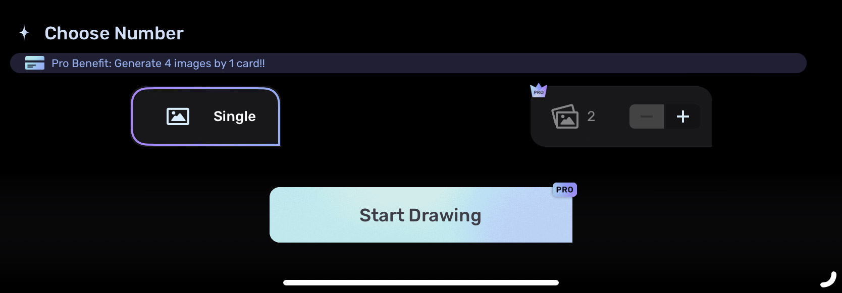 Start Drawing button in UniDream