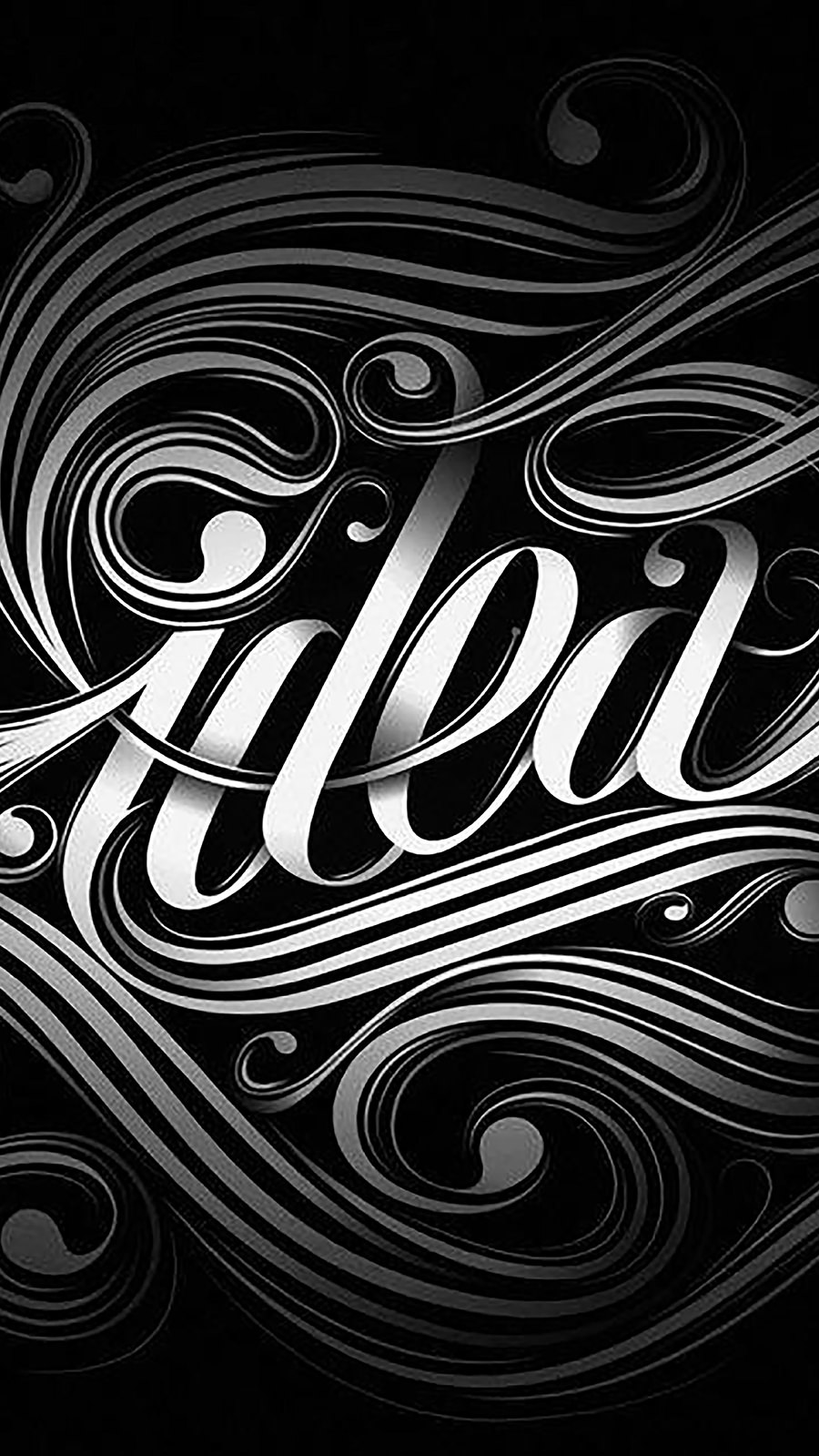 typography mobile wallpaper