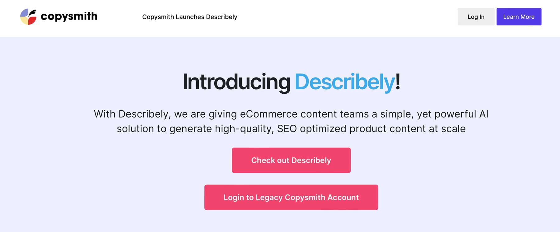 Describely AI best copywriting tools