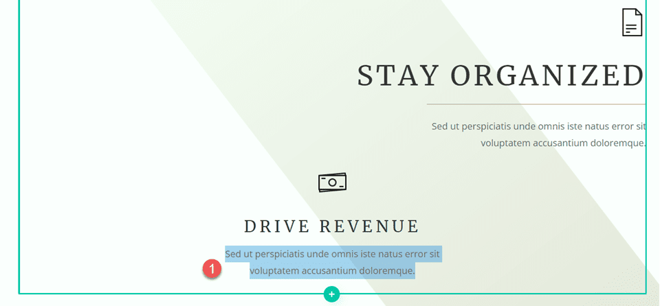 Divi Use Divider Module to Create Balance in Design Delete Text