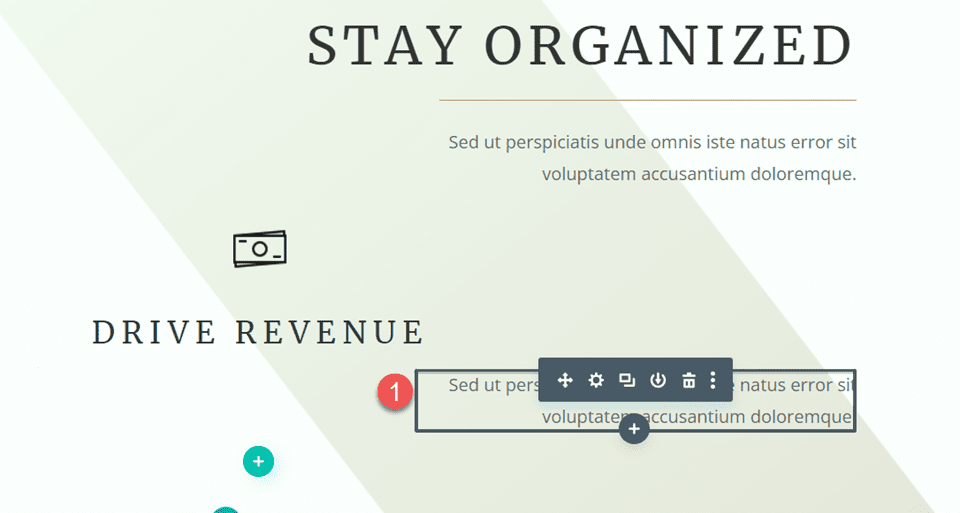 Divi Use Divider Module to Create Balance in Design Duplicate