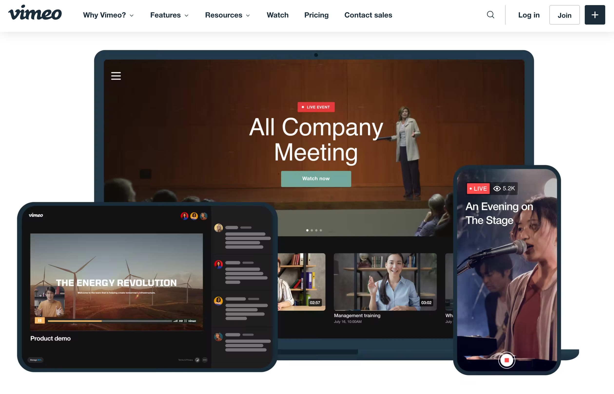 Vimeo platform image