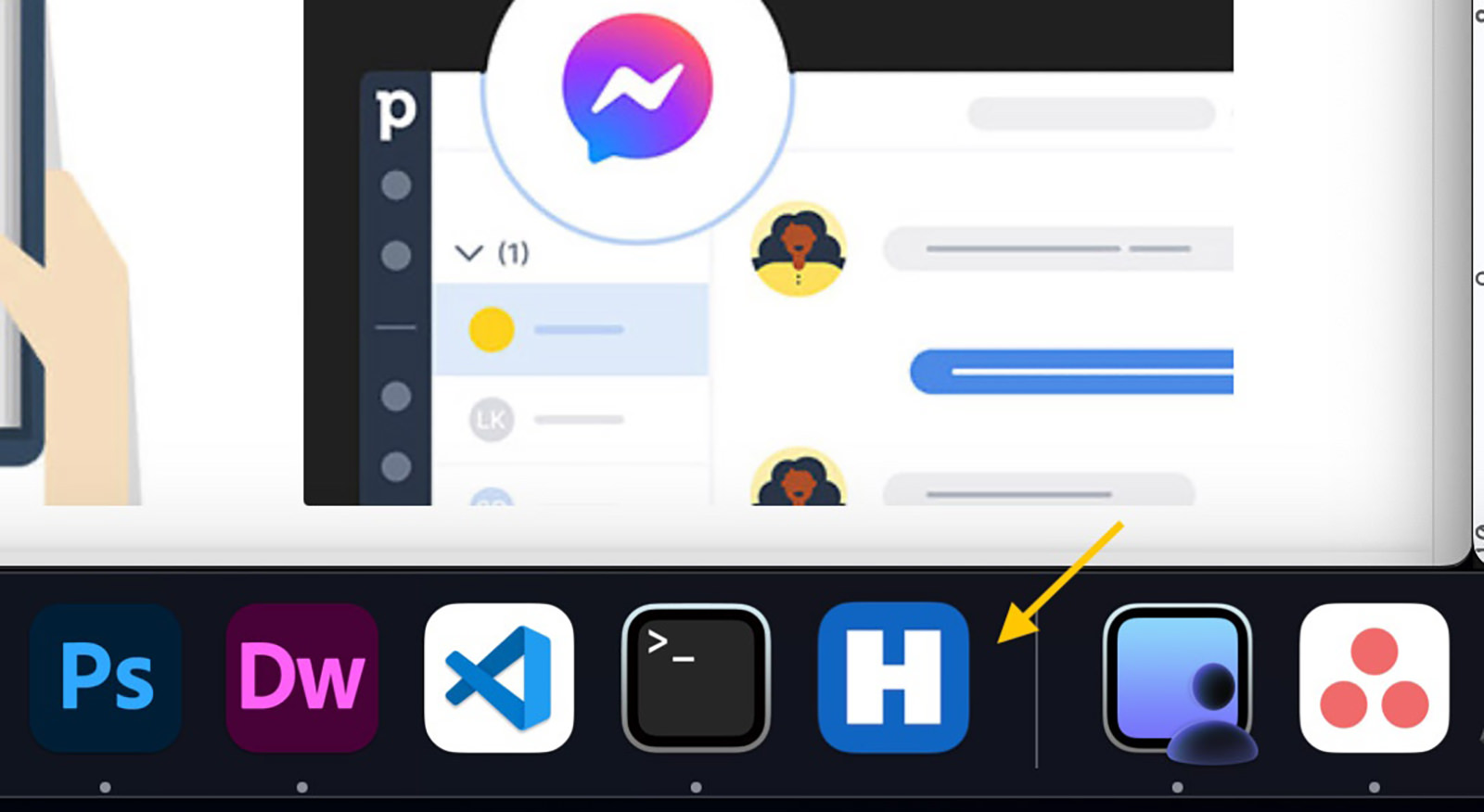 App icon in Dock