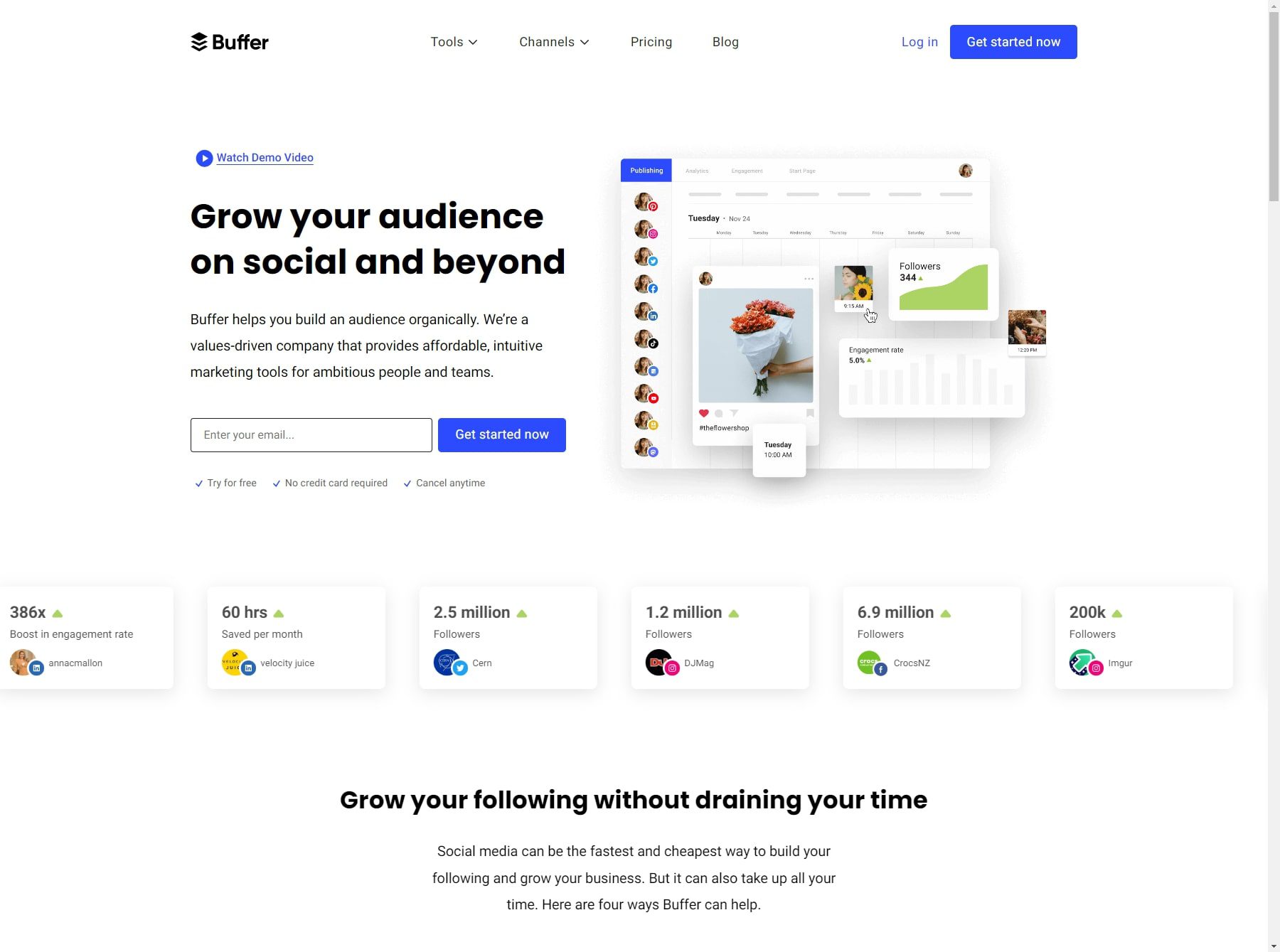 Buffer Social Media Tool