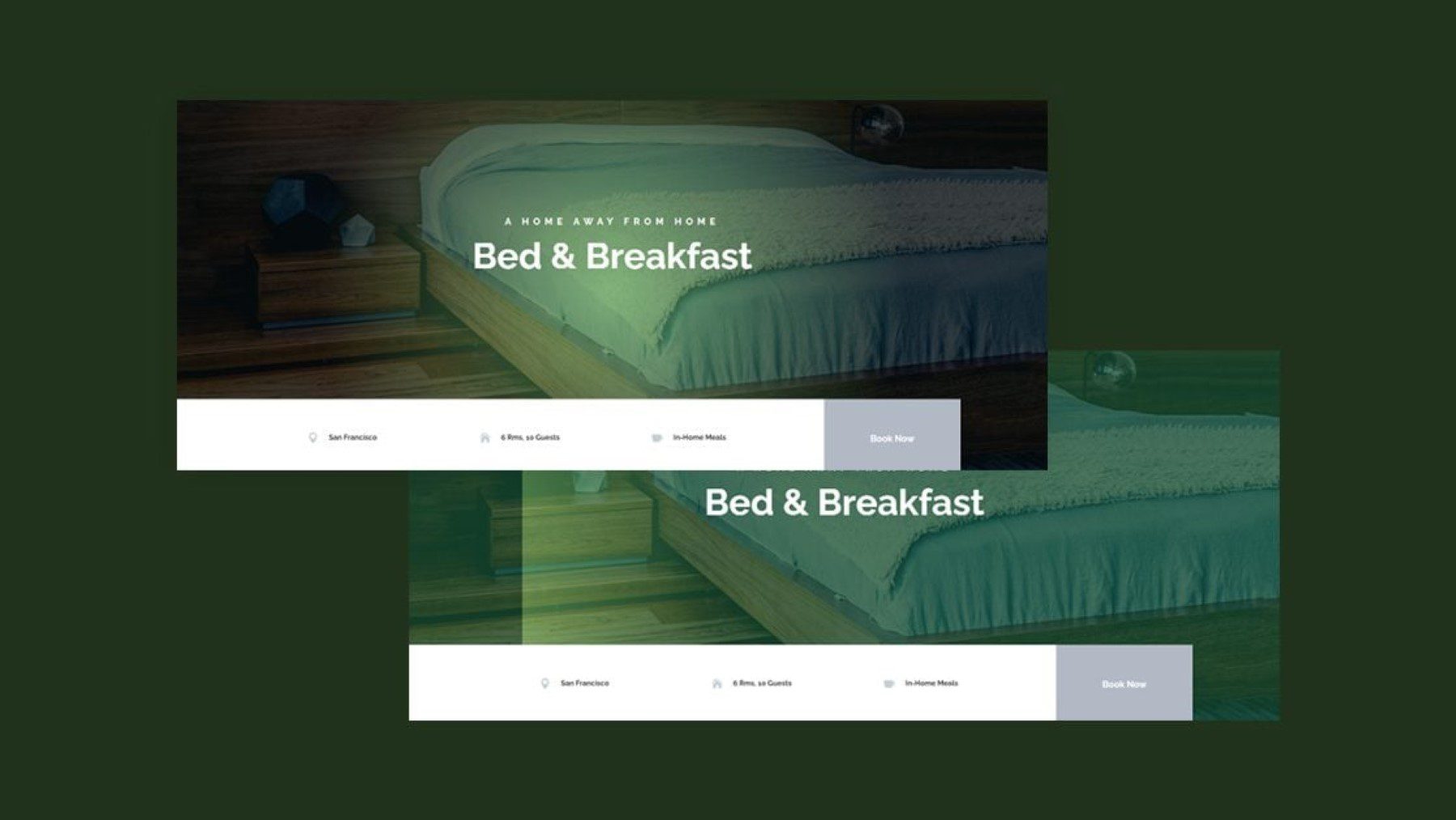 Comparing gradient types in Divi's gradient builder