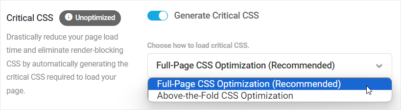 Critical CSS