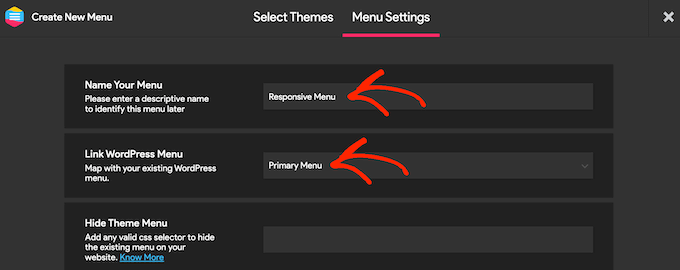 Adding a responsive menu to a WordPress blog or website