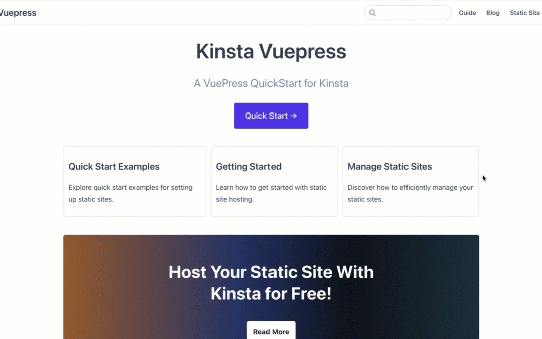 Create and Customise a Rapid Documentation and Weblog Web page With VuePress