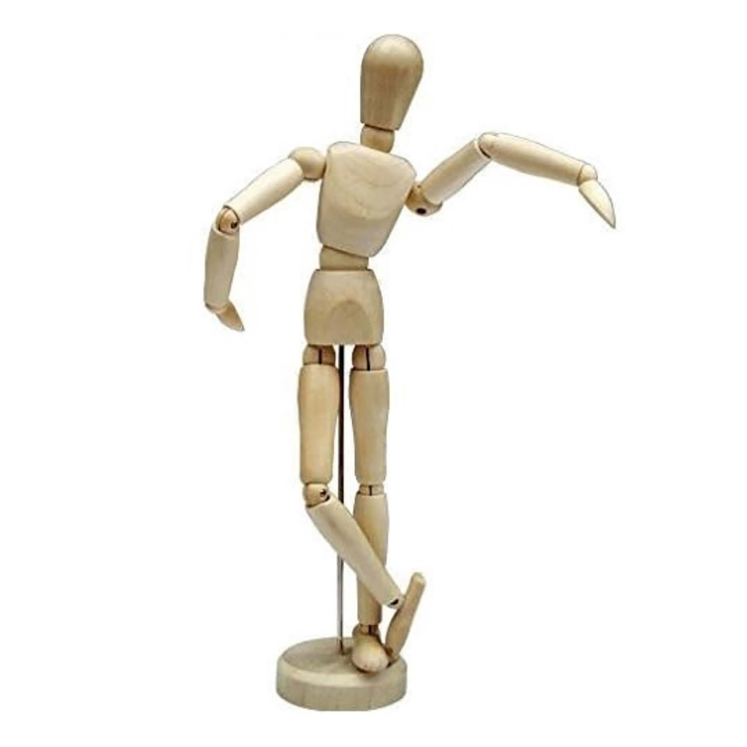 12 inch Wooden Male Figure