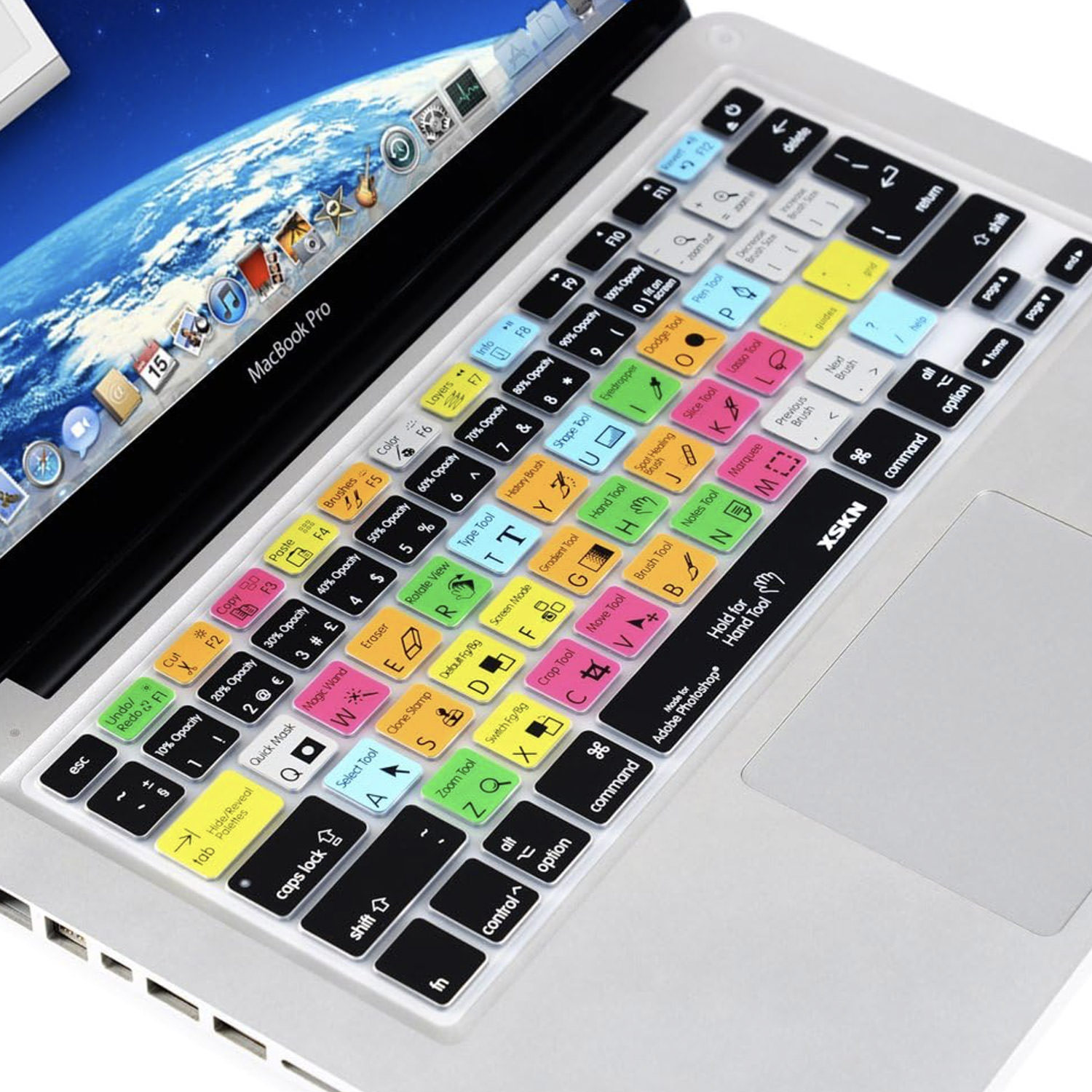 Adobe Photoshop Shortcuts Keyboard Cover