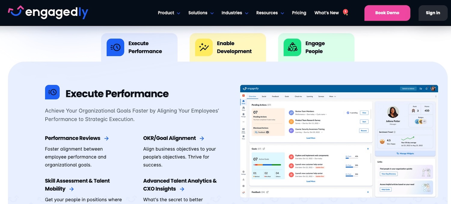 Engagedly Platform Overview