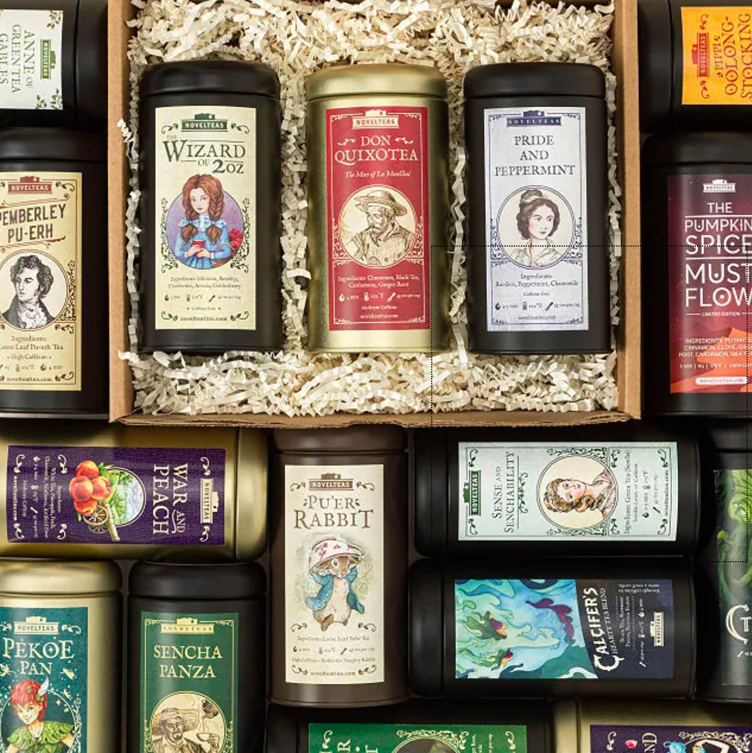 Novel Tea Literary Blends