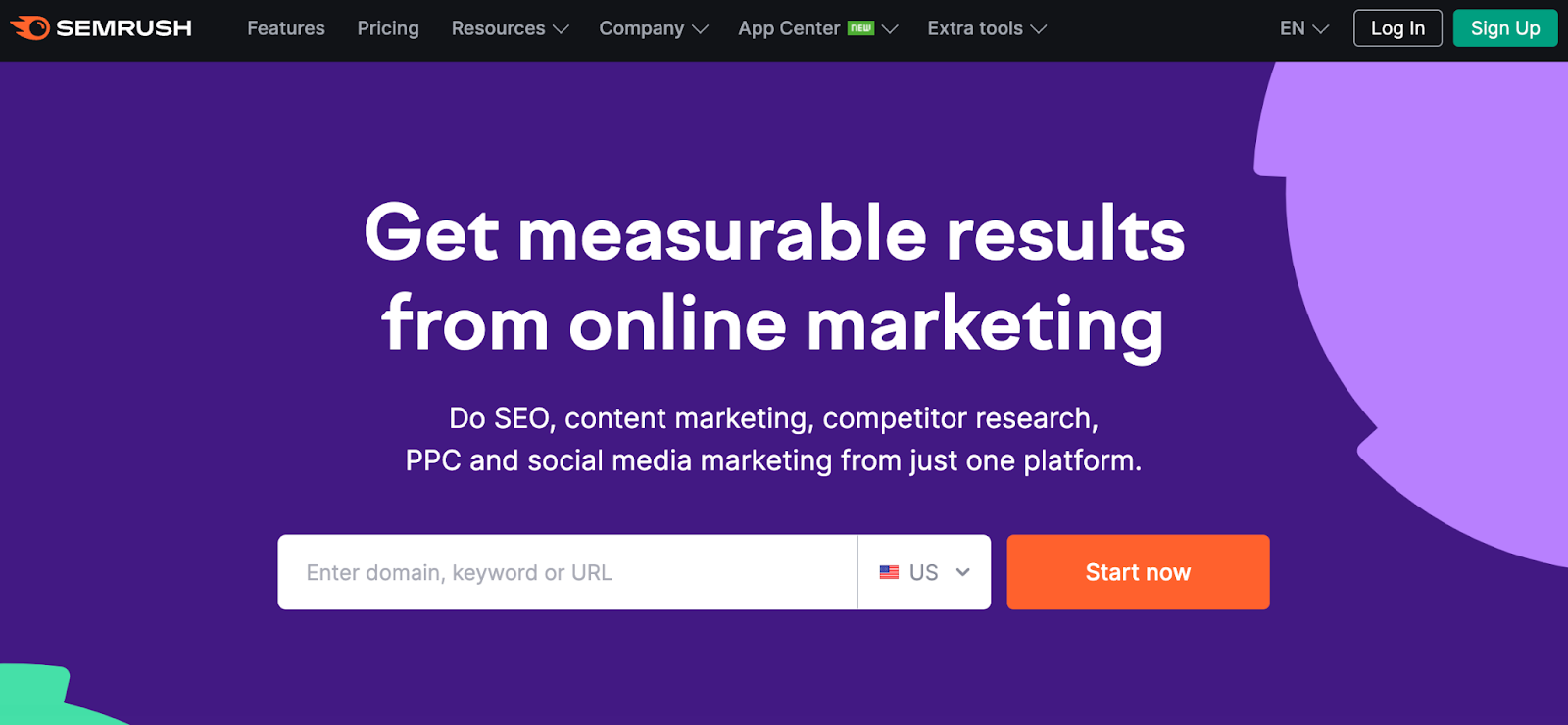 ppc competitor analysis, semrush