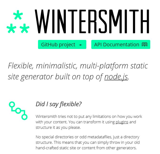 Wintersmith's layout preview