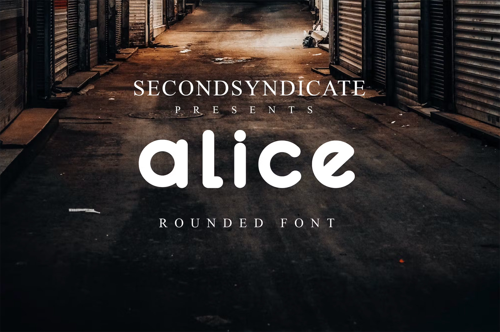 Alice rounded font style