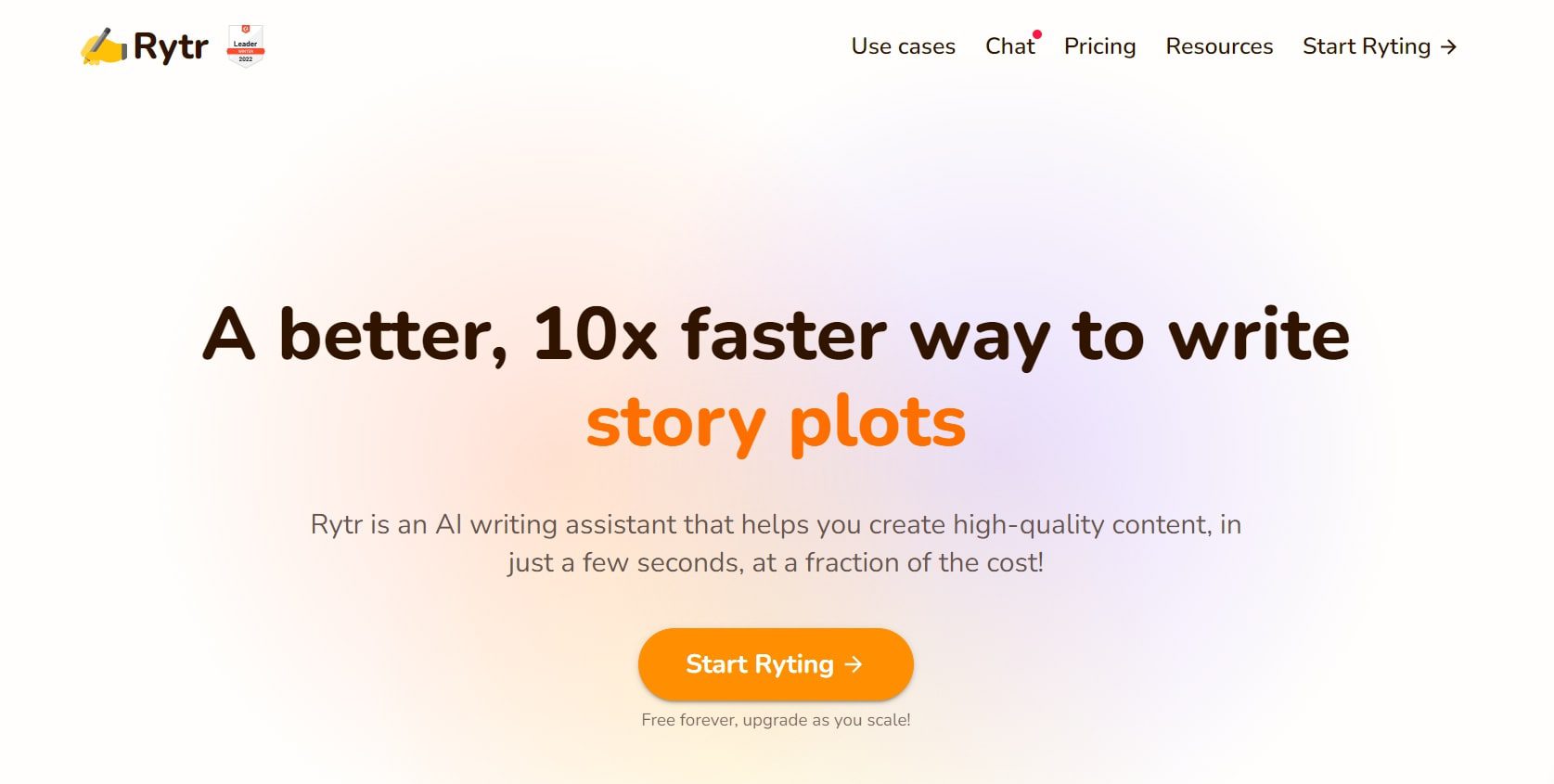 Best AI Essay Writer - Rytr