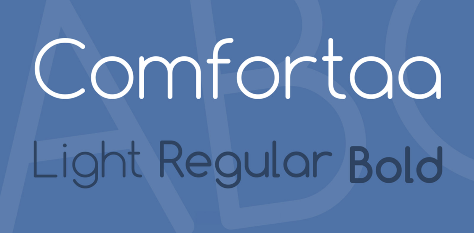 Comfortaa font style