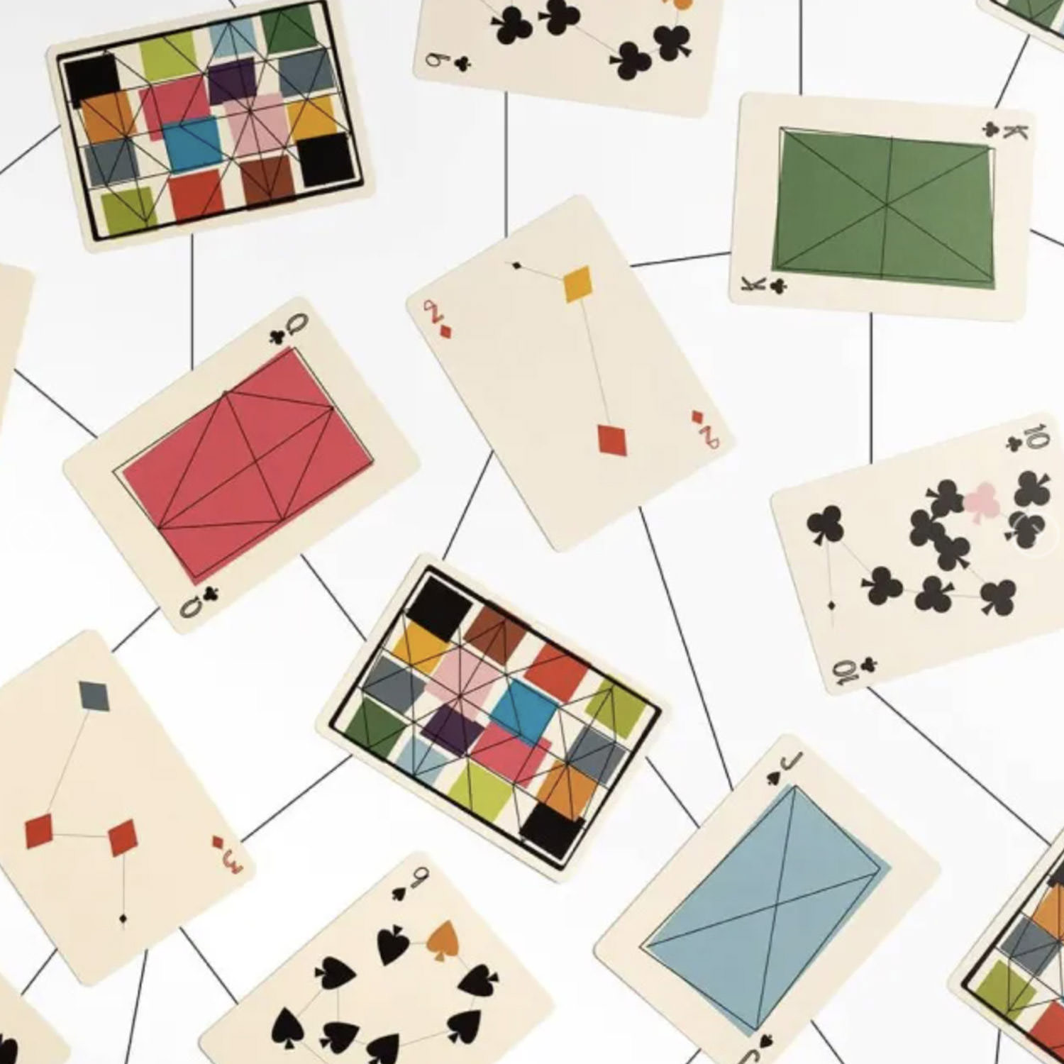 Eames Kite Playing Cards