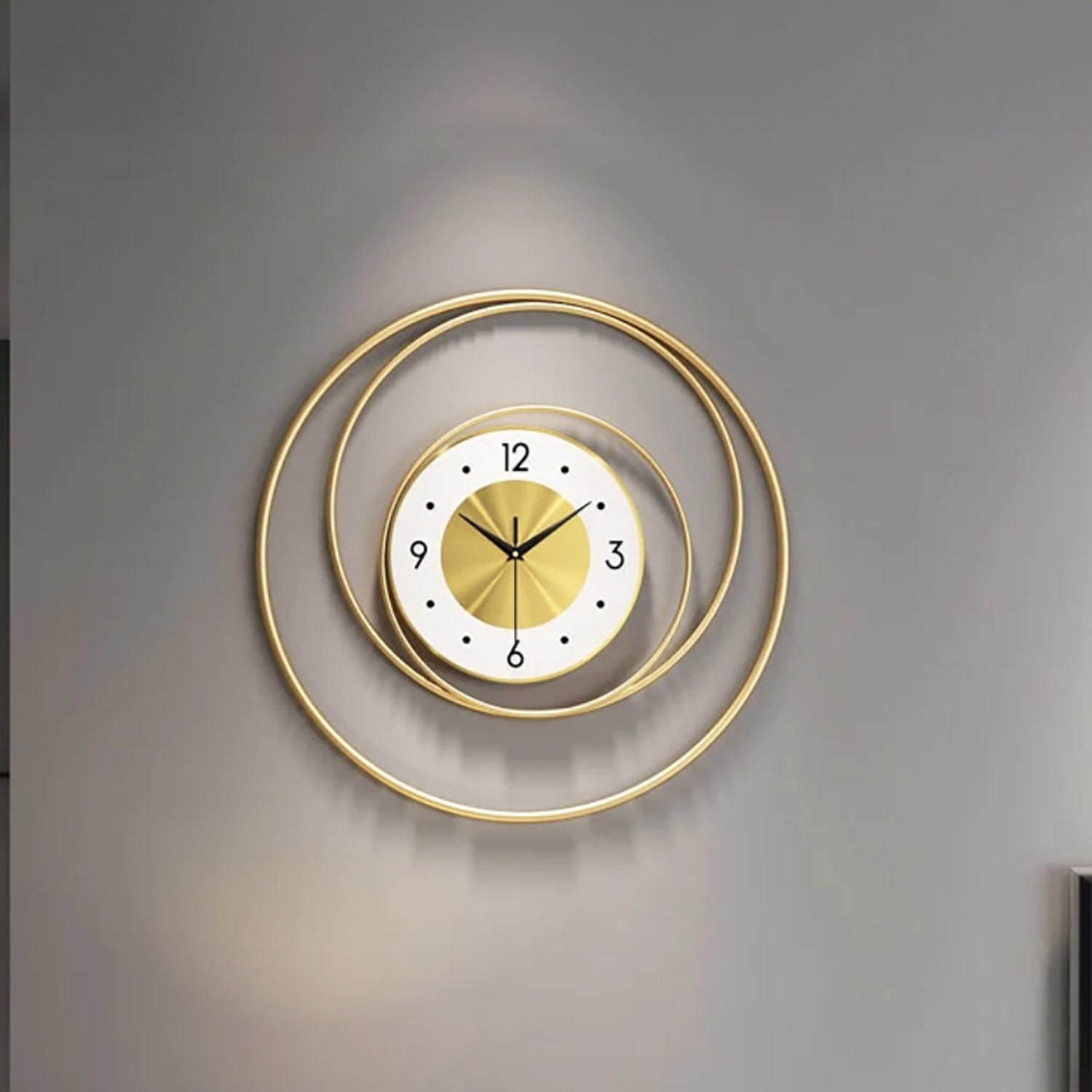 Gold Modern Clock