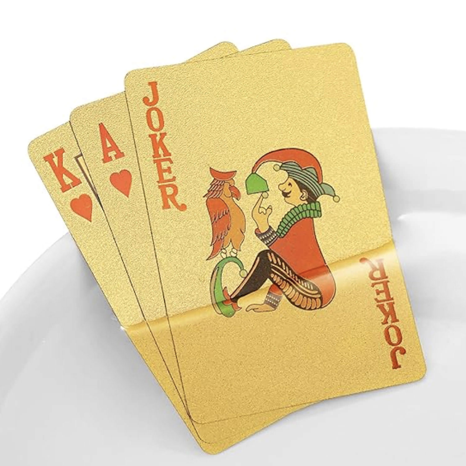 Gold Playing Cards