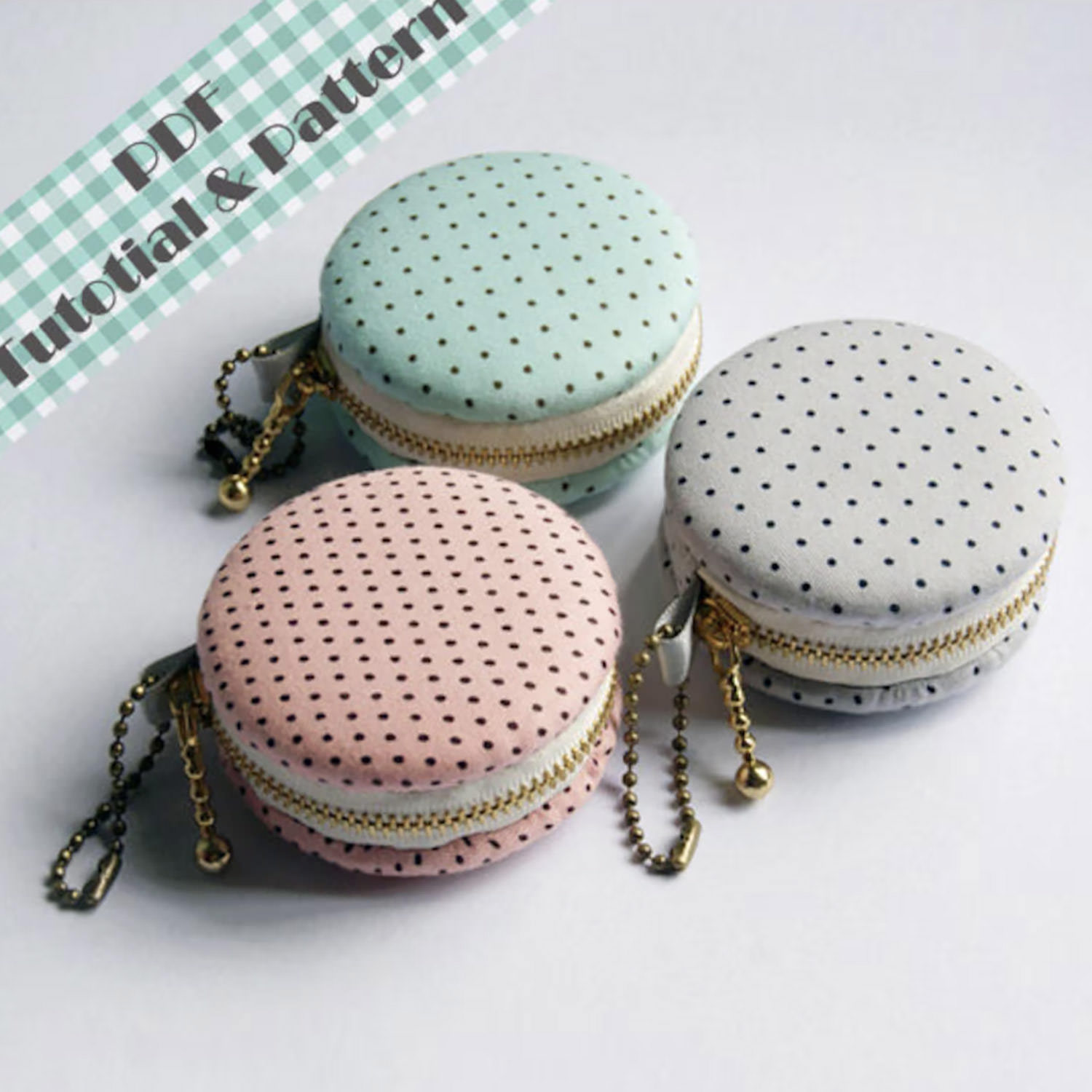 Macaron Coin Purse Kit