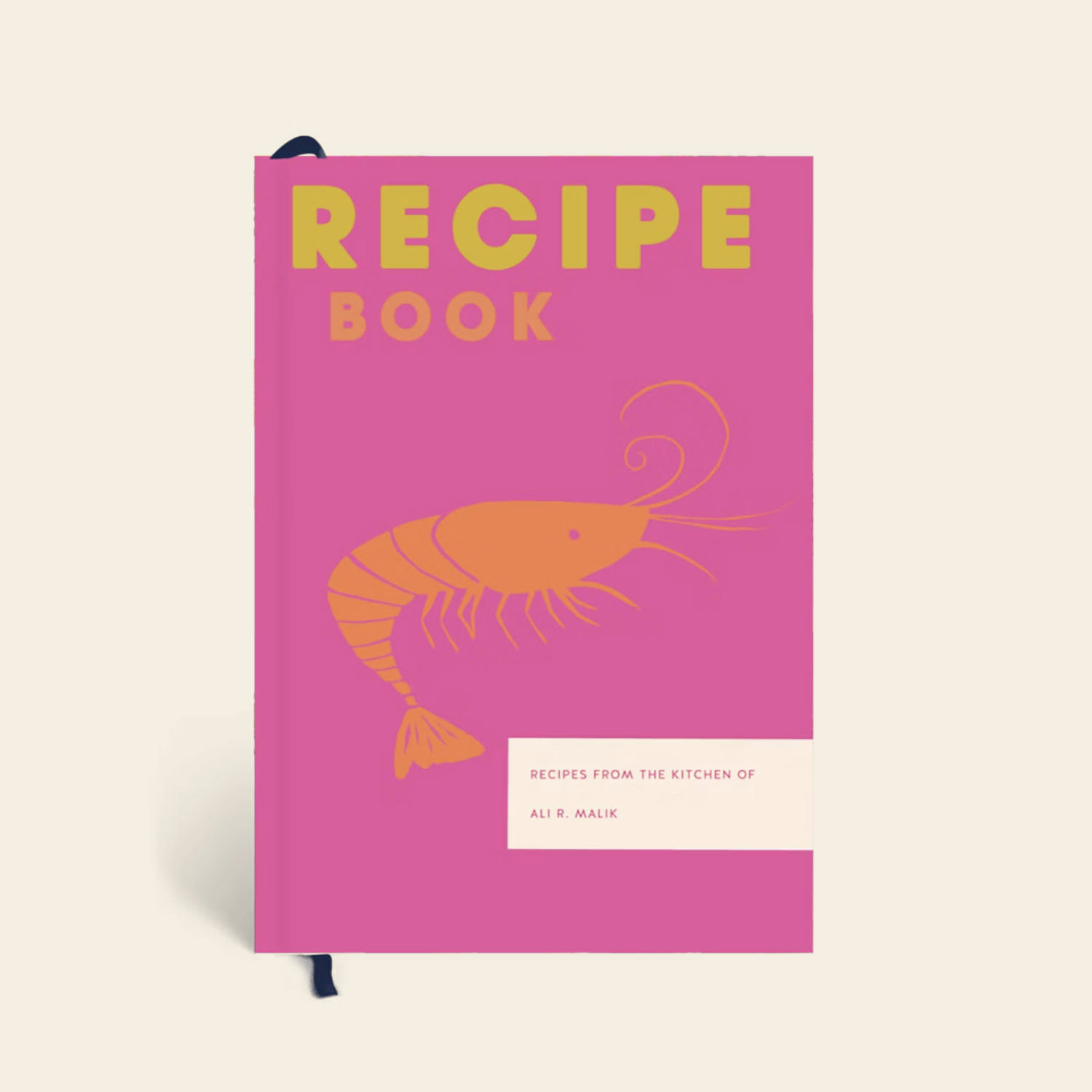 Pink Prawn Recipe Journal