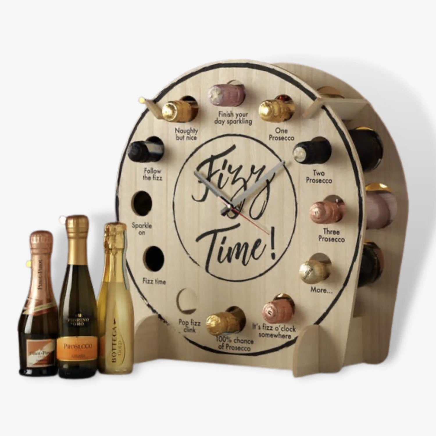 Prosecco Advent Calendar Clock