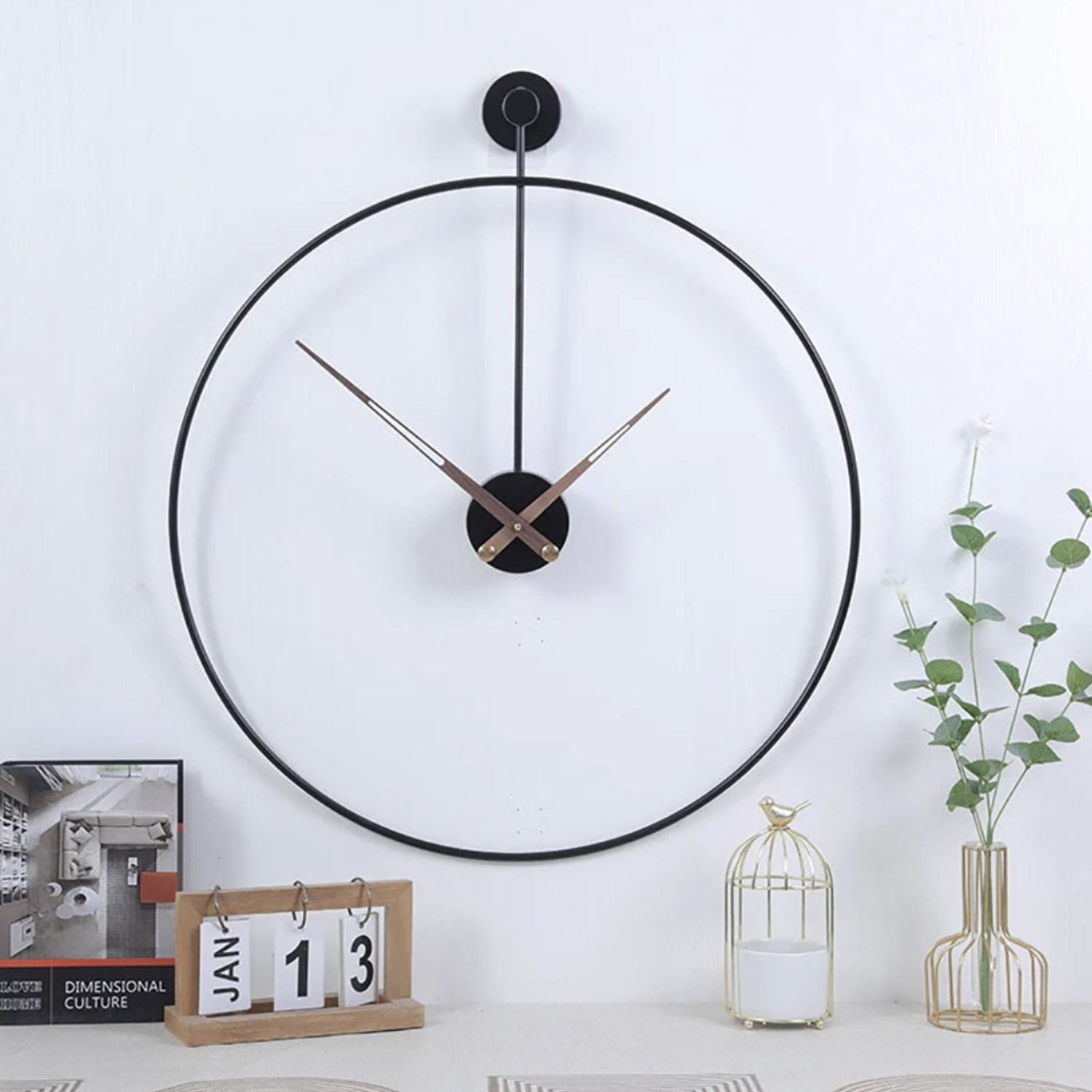 Quill Home Wall Clock