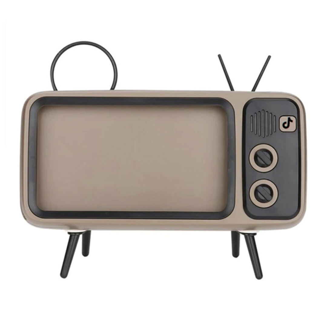 Retro TV Mobile Phone Holder Stand For iPhone