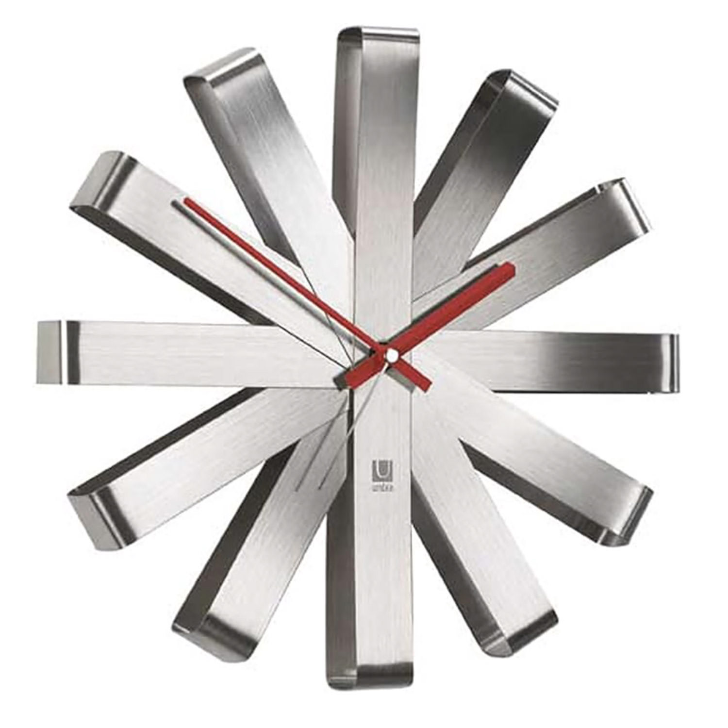 Umbra Ribbon Steel Clock