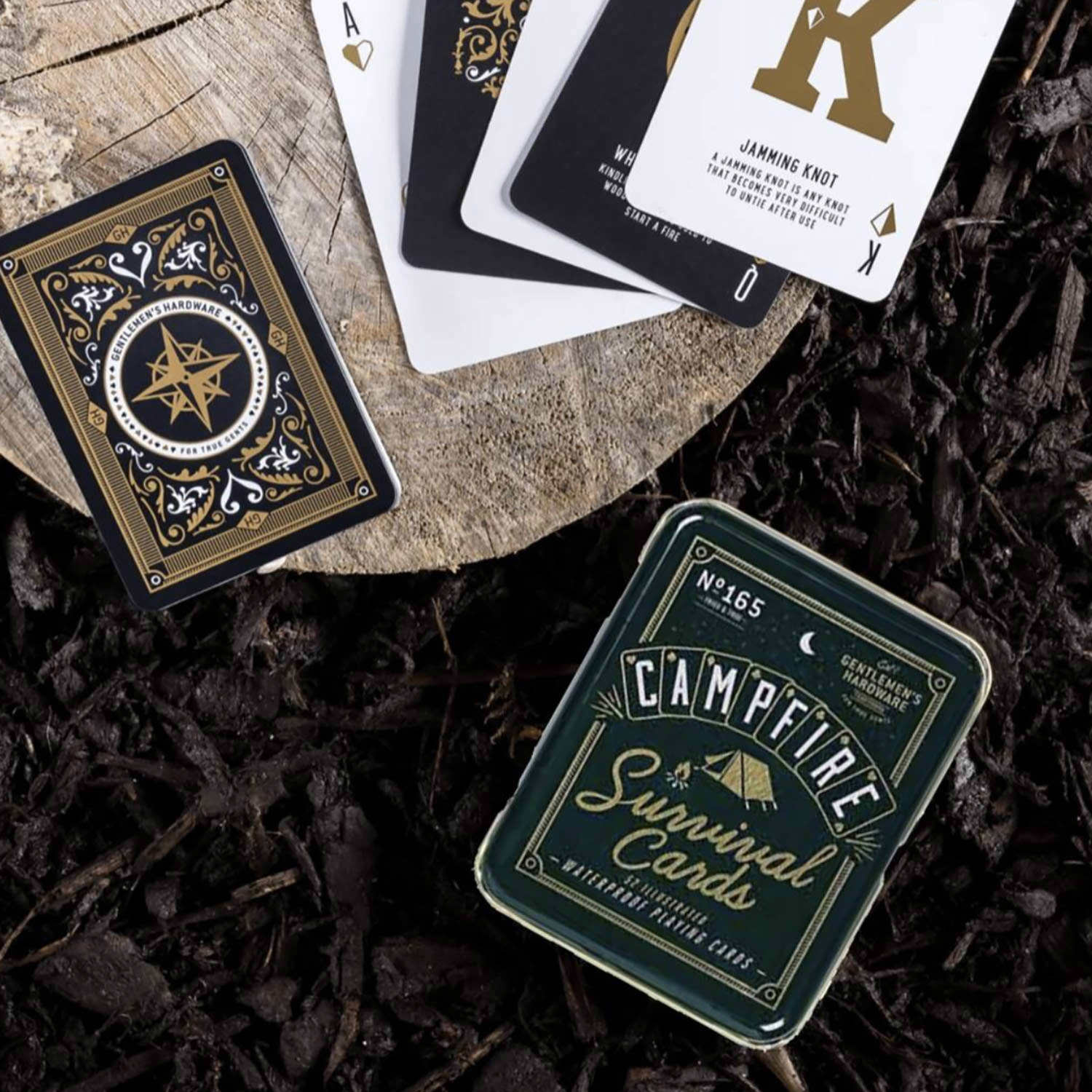 Waterproof Campfire Survival Cards