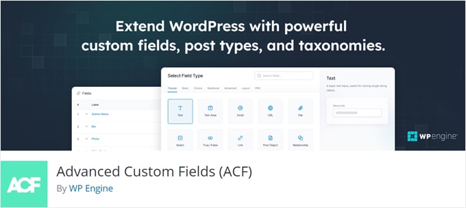 Advanced Custom Fields