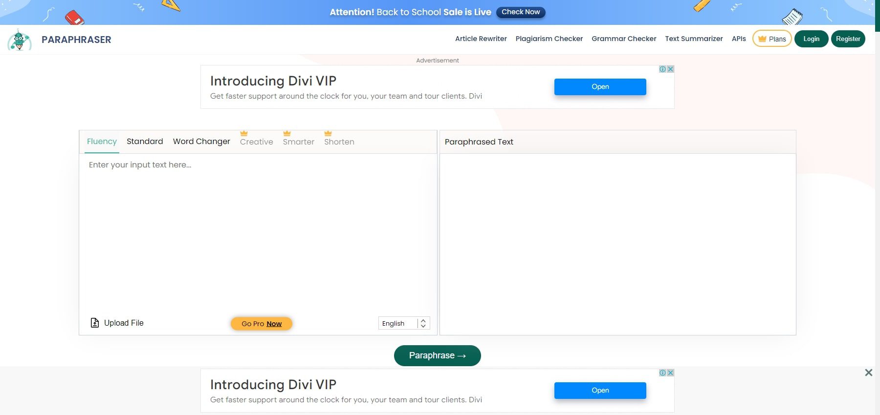 paraphraser.io ai summarization tools