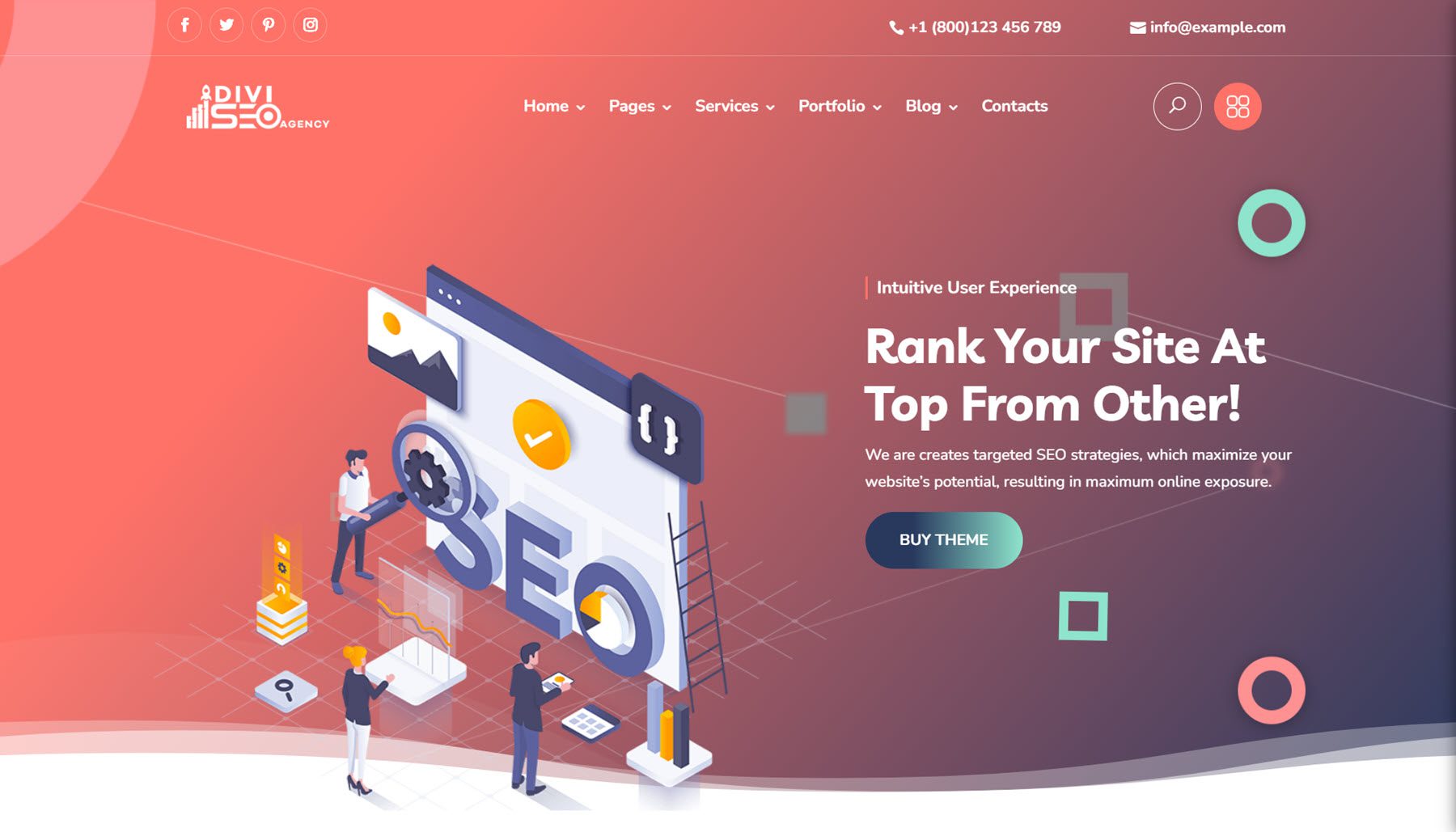 Divi SEO Agency Theme