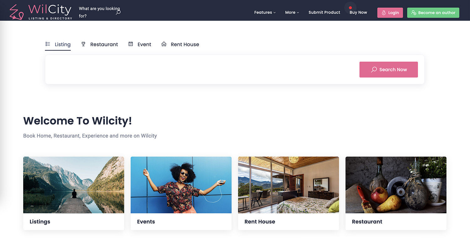 Wilcity WordPress Theme