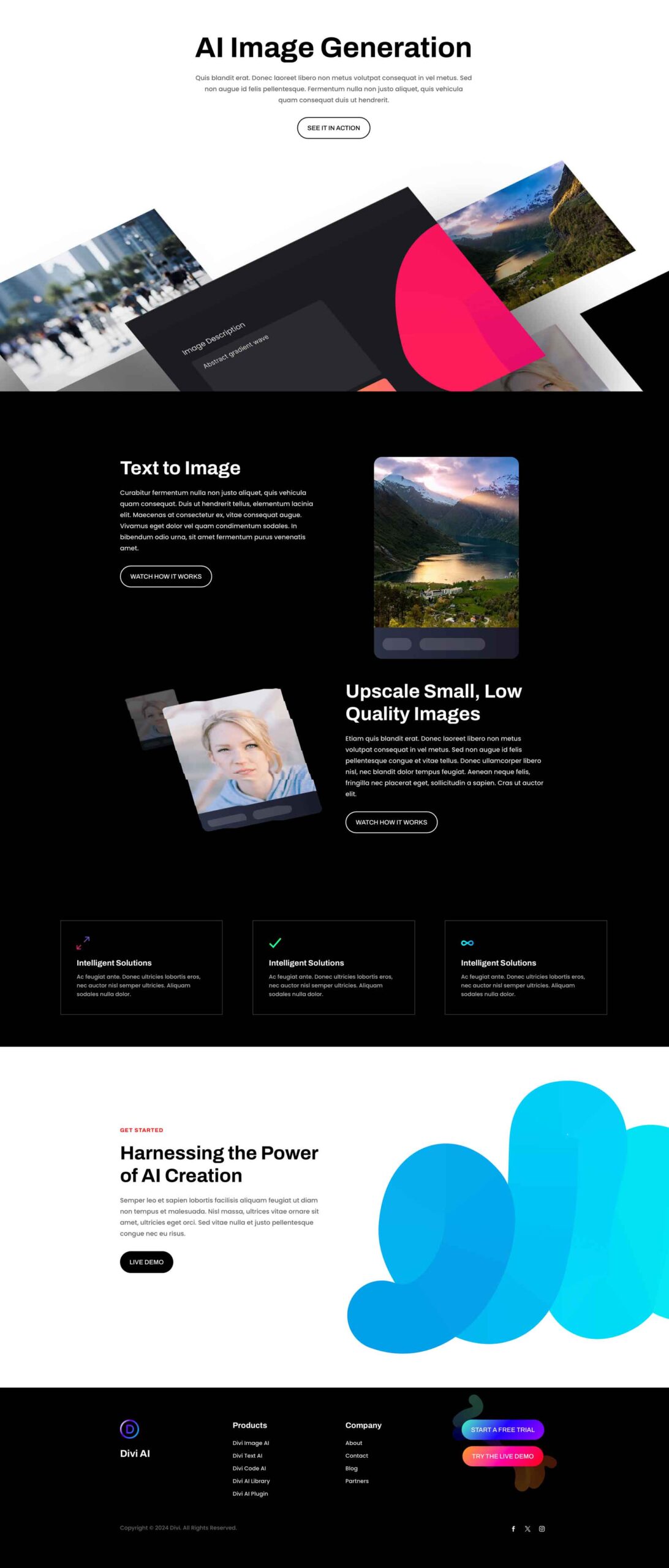 AI Layout Pack for Divi