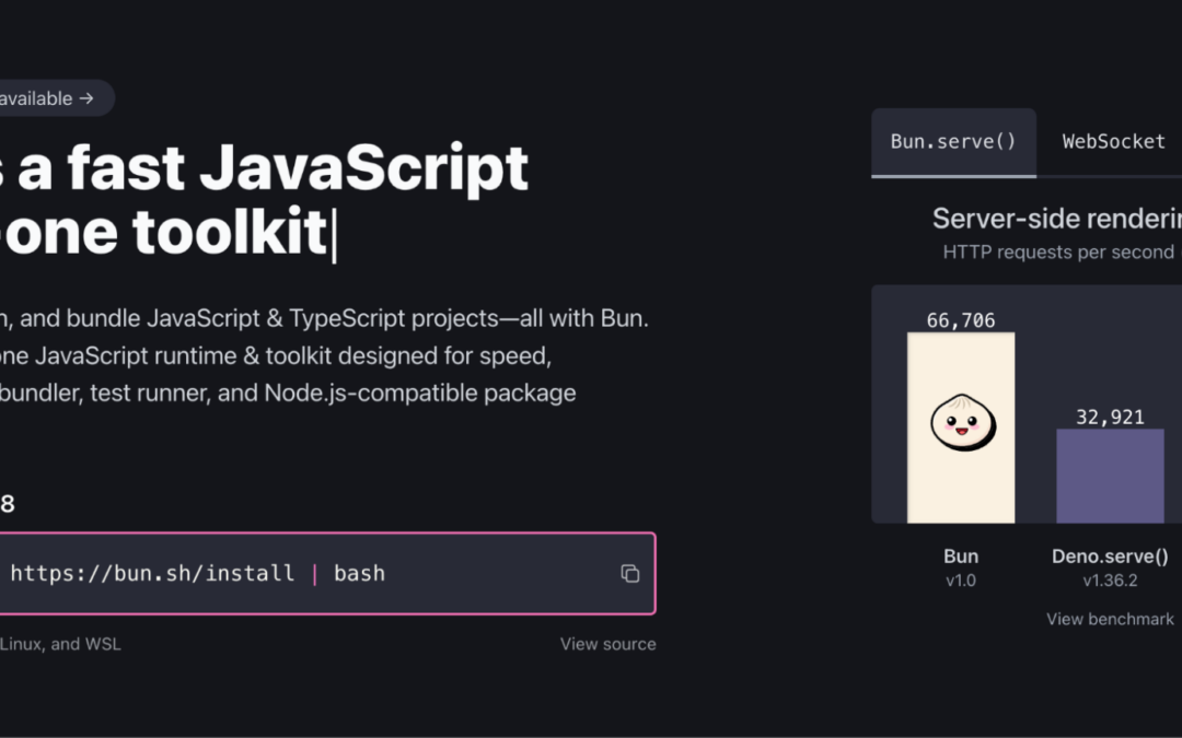 What Is Bun? An All-in-One Runtime Taking up Node.js