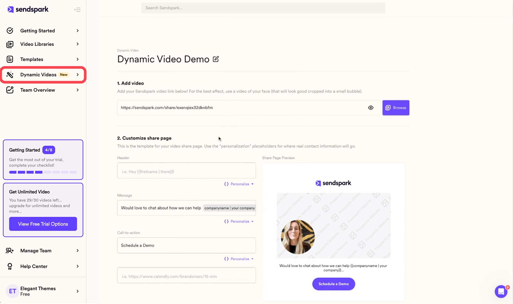 dynamic videos