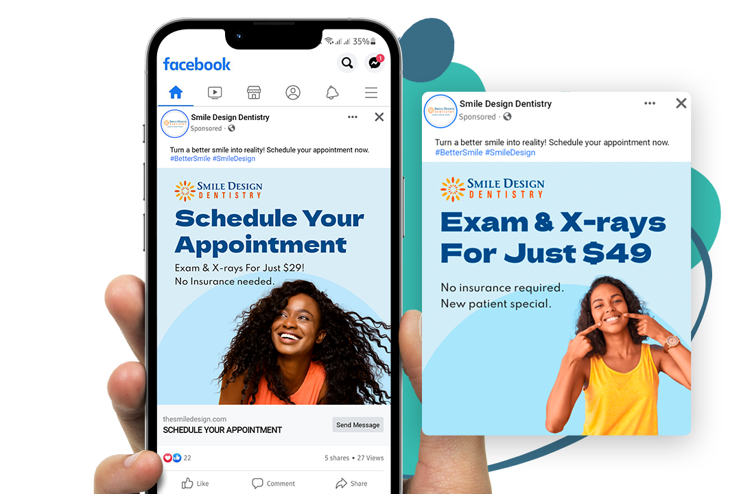 Facebook ads by Smile Design Dentistry