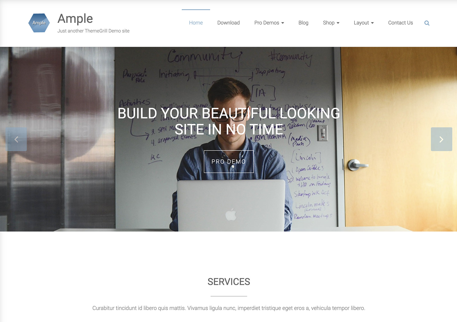 Ample WordPress Theme