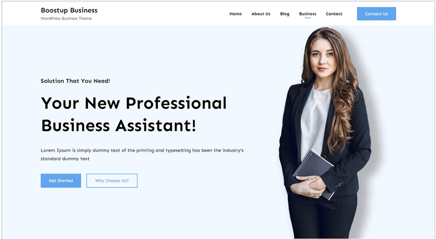 BoostUp Business WordPress Theme