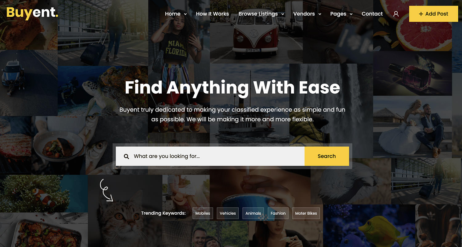 Buyent WordPress Theme