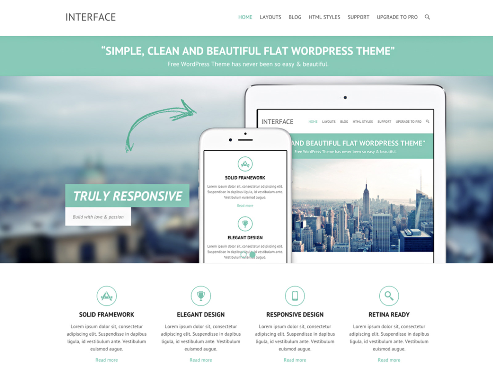 Interface WordPress Theme