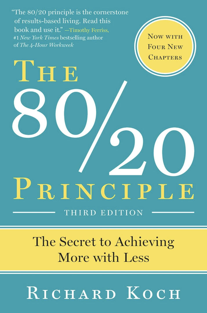 The 80/20 Principle book cover