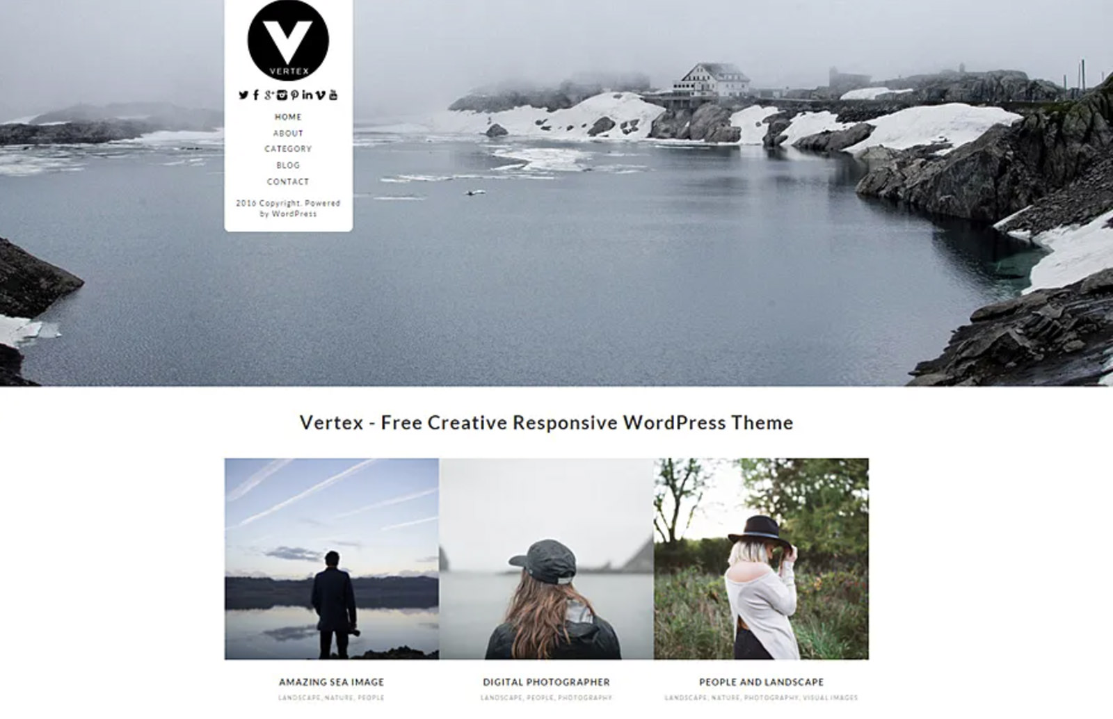 Vertex WordPress Theme