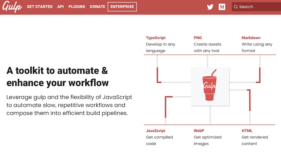 Gulp makes automating your workflow a snap