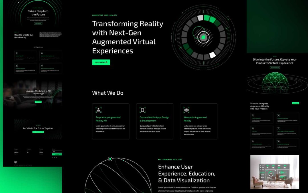 Get a Free Augmented Reality Layout Pack for Divi