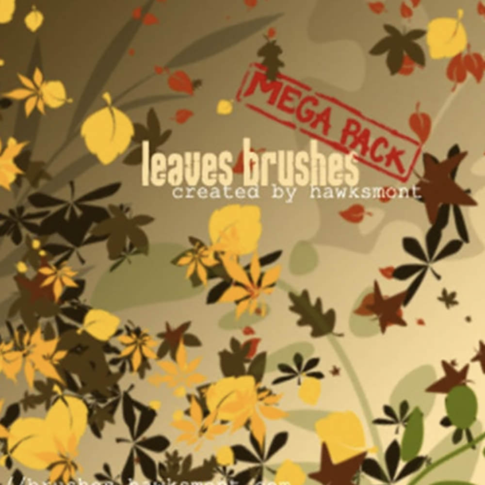 Leaves Brushes