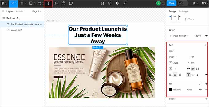 Add text in Figma