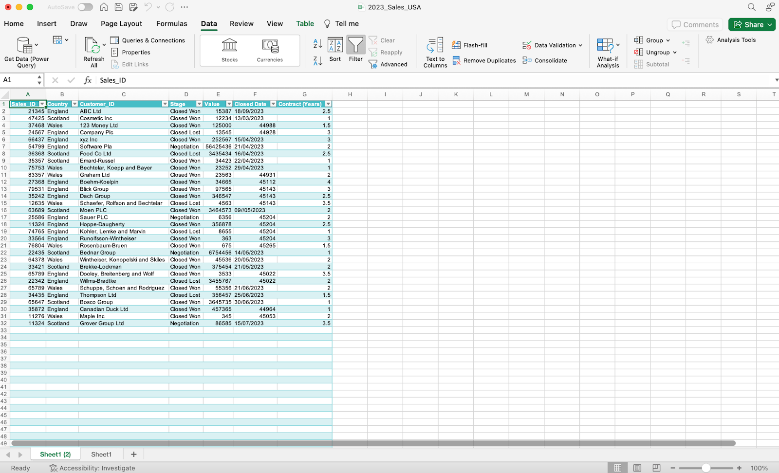 how to use power queries in Excel